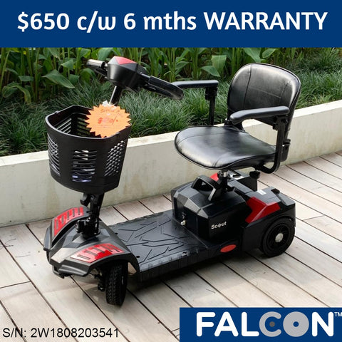 2nd Hand Scout 4-Wheel Mobility Scooter