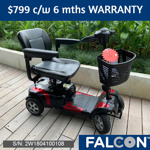 Pre-Loved Phoenix HD 4-Wheel Mobility Scooter c/w 6 months WARRANTY