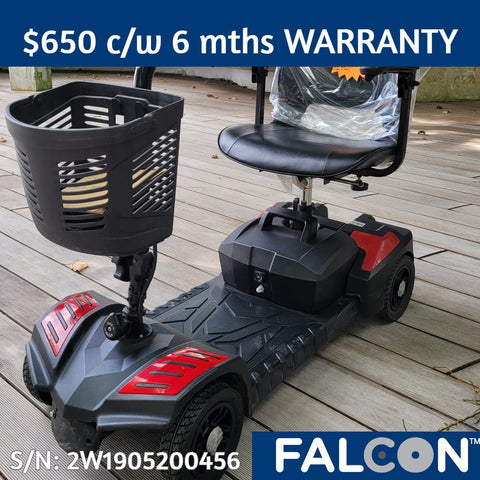 Pre-Loved Scout 4-Wheel Mobility Scooter c/w 6 months WARRANTY