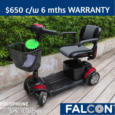 Pre-Owned Spitfire 4-Wheel Mobility Scooter c/w 6 months WARRANTY