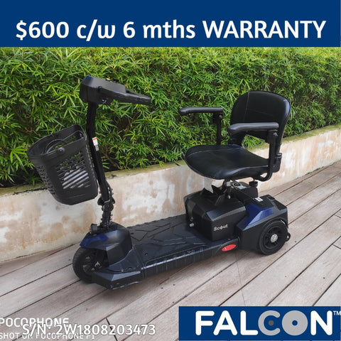Refurbished Scout 3-Wheel Mobility Scooter