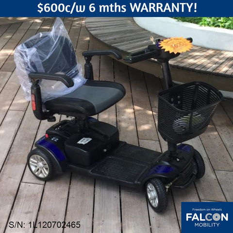 Refurbished Spitfire 4-Wheel Mobility Scooter
