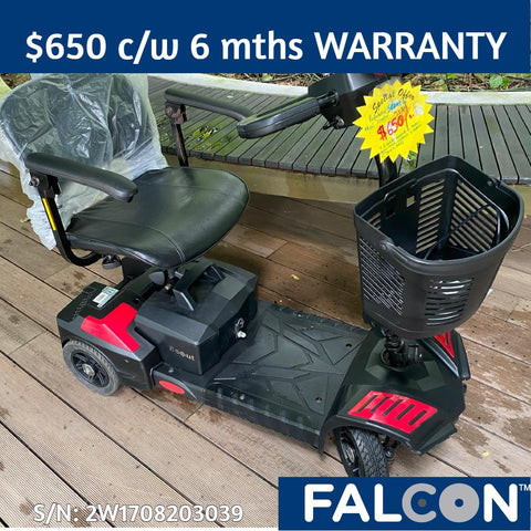 2nd Hand Scout 4-Wheel Mobility Scooter c/w 6 months WARRANTY
