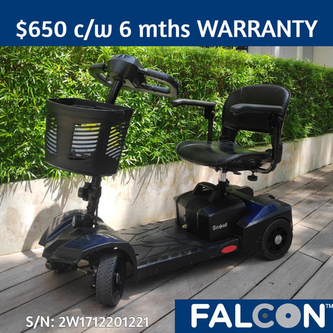  Pre-Owned Scout 4-Wheel Mobility Scooter