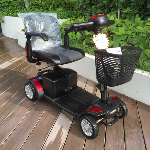 Refurbished Spitfire 4-Wheel Mobility Scooter (Red) for Sale